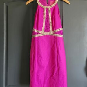 Elegant Pink and Purple Kids Dress
